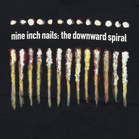 NINE INCH NAILS THE DOWNWARD SPIRAL FRUIT OF THE LOOM XL 3594