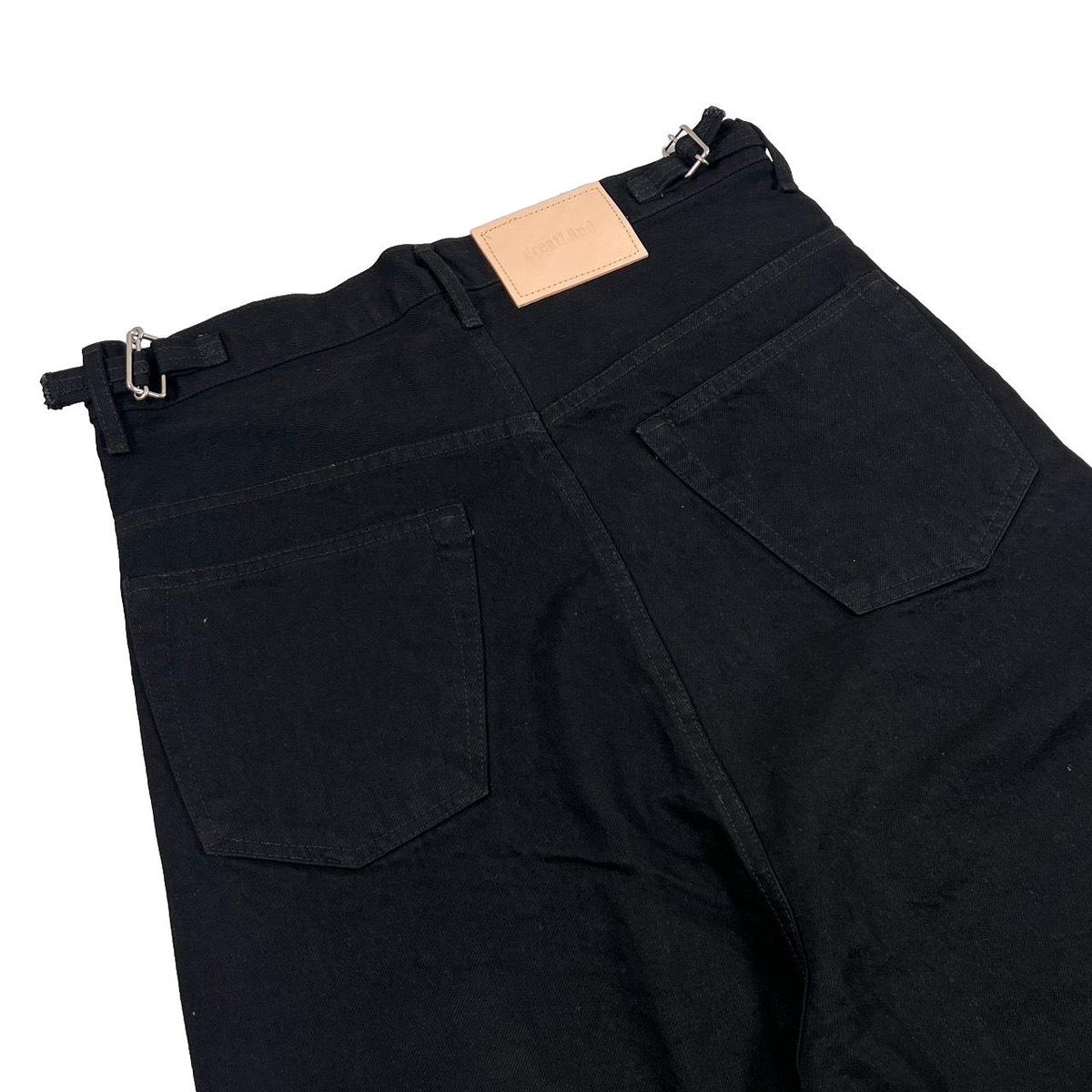 greatLAnd ORIGINAL LOGAN BLACK DENIM PANT DESTR