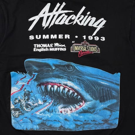 JAWS ATTACKING SUMMER 1993 UNIVERSAL STUDIOS FLORIDA OSFA FITS XL 8612