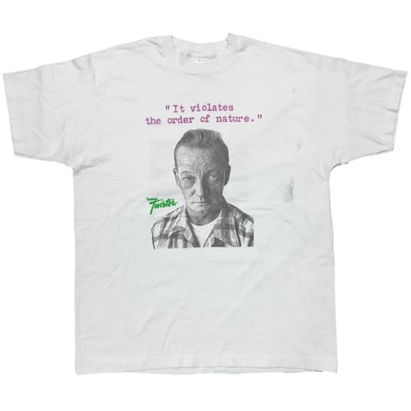 Tropicana TWISTER PORTRAIT "It violates the order of nature." WHITE FRUIT OF THE LOOM XL 1255