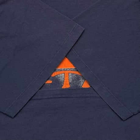 WU-TANG CLAN 1997 ORANGE EMBLEM LOGO NAVY POLYGRAM XL 3571