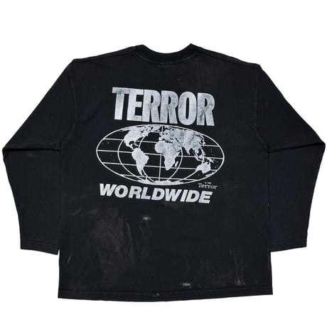 TERROR WORLD WIDE FOR FUN AND PROFIT LS SCREEN STARS XL 9255