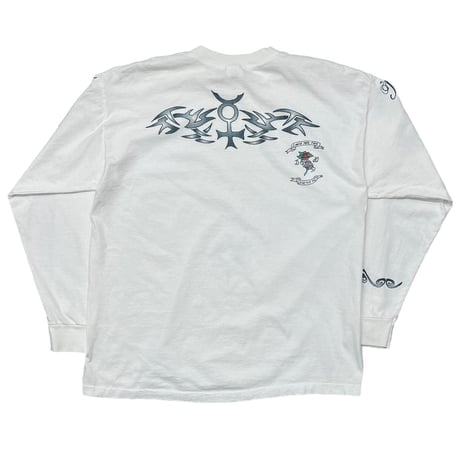 DENNIS RODMAN TATTOO LS WHITE XL 9223