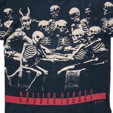 THE ROLLING STONES 1994 VOODOO LOUNGE SKULL OVP BROCKUM XL 4445