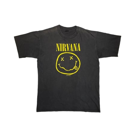 NIRVANA 1992 RARE UNDERLICENSE TO BROCKUM SMILE XL 9604