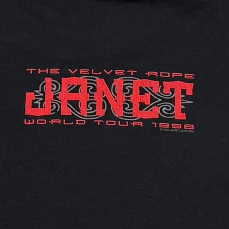 JANET JACKSON THE VELVET ROPE WORLD TOUR 1998 T-AMERICA XL 6451