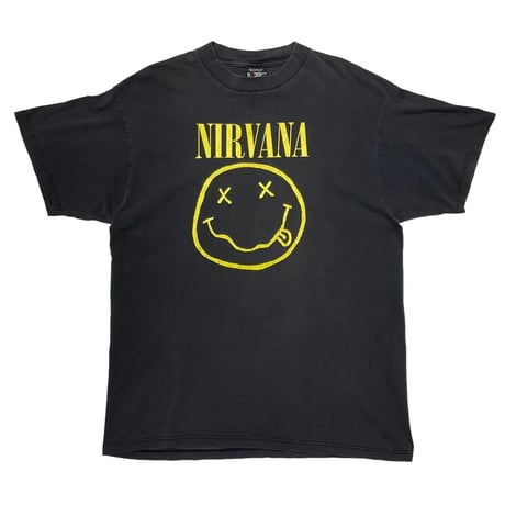 NIRVANA 1992 SMILE GIANT BY TULTEX XL 7135