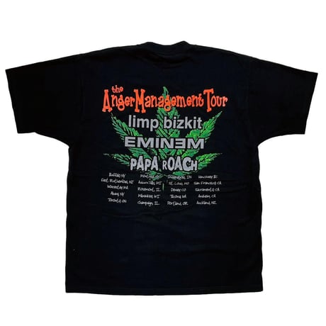 LIMP BIZKIT ANGER MANAGEMENT TOUR FRUIT OF THE LOOM XL 1015