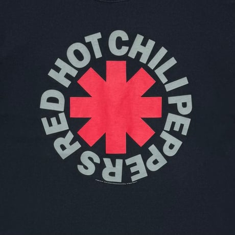 RED HOT CHILI PEPPERS 2008 LOGO HANES LARGE 6862