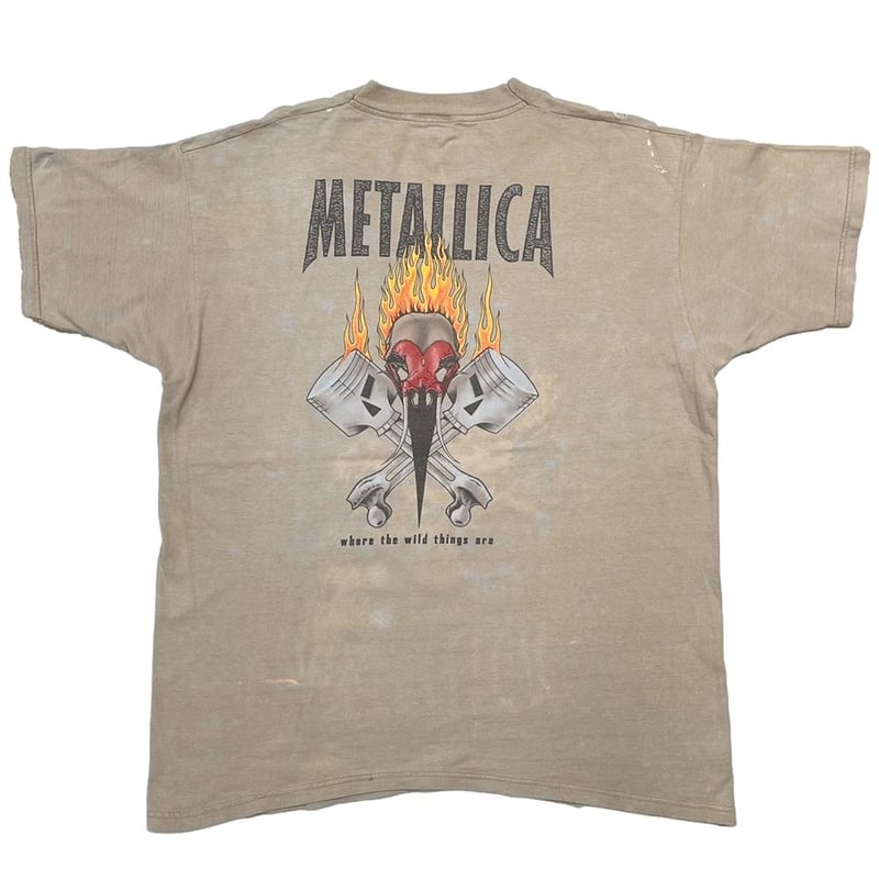 METALLICA PUSHEAD BURN YOUR FINGERS BEIGE GIANT