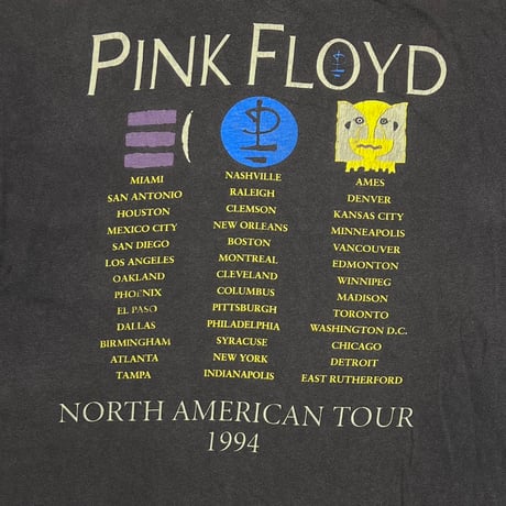 PINK FLOYD NORTH AMERICAN TOUR 1994 BROCKUM LARGE 0125