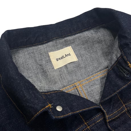 greatLAnd ORIGINAL LOGAN DENIM JACKET 2nd T-BACK