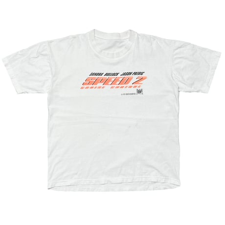 SPEED 2 CRUISE CONRTROL MOVIE PROMO 1997 WHITE FITS LARGE 3249