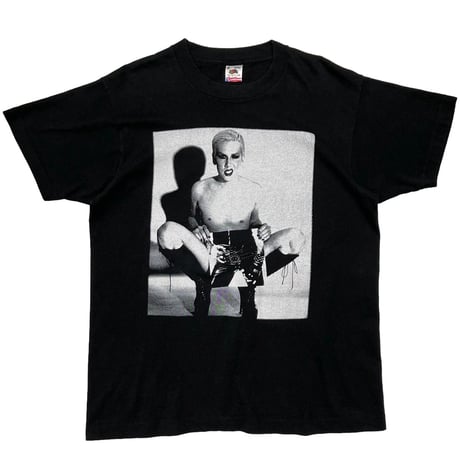 TOILET BOYS PHOTO TEE BLACK FRUIT OF THE LOOM MEDIUM 0119