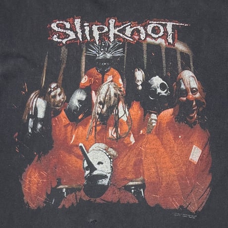 Slipknot 1ST ALBUM RED JUMP SUIT BLUE GRAPE FITS XL 4319