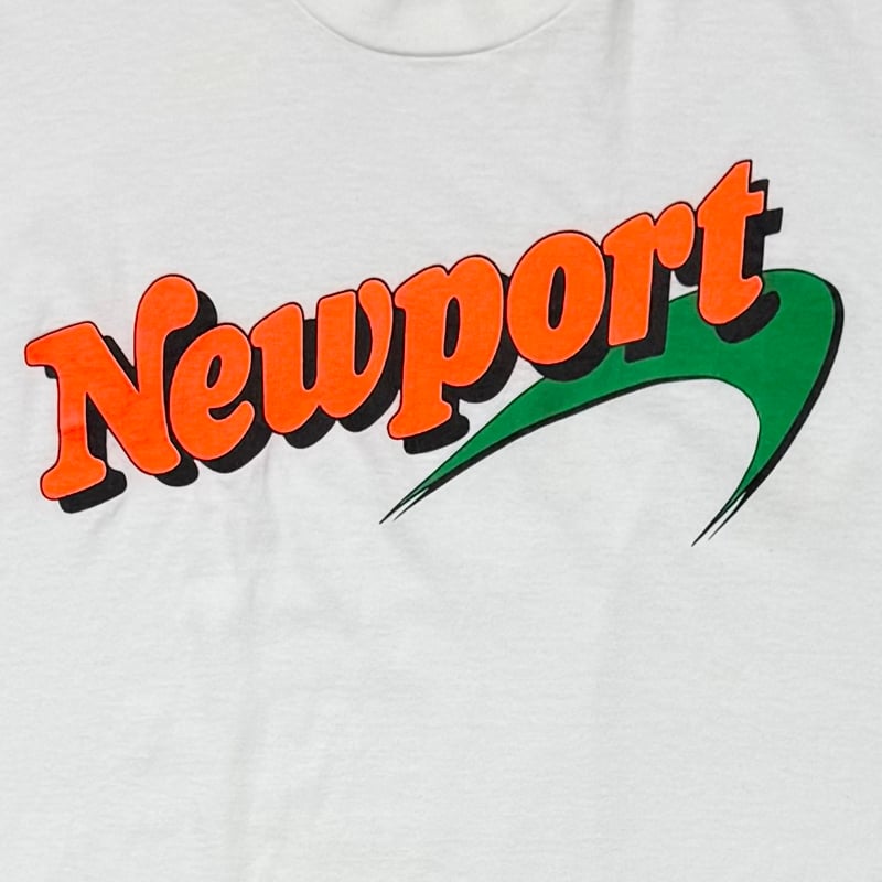 Newport ORANGE TEXT SCREEN STARS XL 4964 | grea