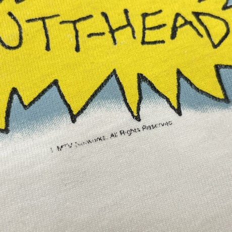AC/DC BEAVIS AND BUTT-HEAD WORLD TOUR 1996 WHITE BROCKUM XL 2259