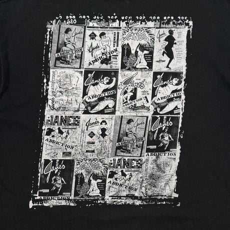 JANE'S ADDICTION 90S ALL POSTER DESIGN PRINT BALCK XL 7013