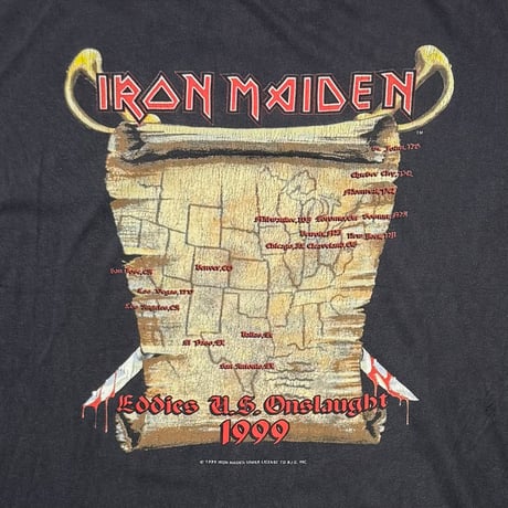 IRON MAIDEN 1999 Eddie U.S. Onslaught 1999 LARGE 5102