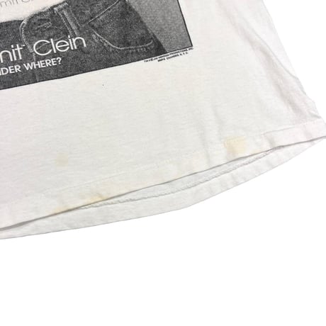 KERMIT KERMIT CLEIN CALVIN KLEIN PARODY WHITE CHANGES LARGE 3044