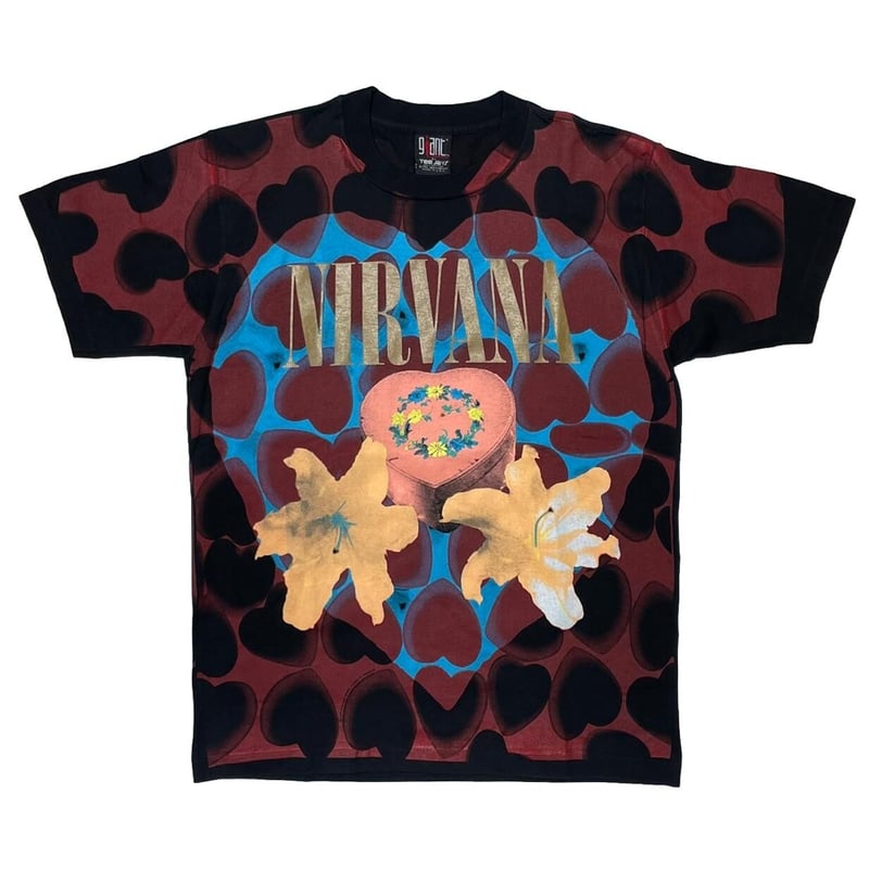 NIRVANA HEART SHAPED BOX GIANT BY TEE JAYS LARG NIRVANA HEART SHAPED BOX GIANT BY TEE JAYS LARG