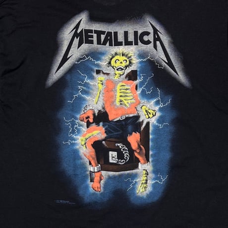 METALLICA 1987 RIDE THE LIGHTNING TEE JAYS XL 1027