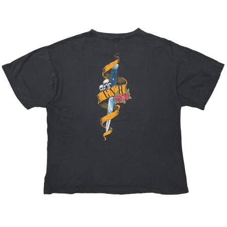 GUNS N' ROSES 1990 SKULL GUN HEART FITS XL 9252