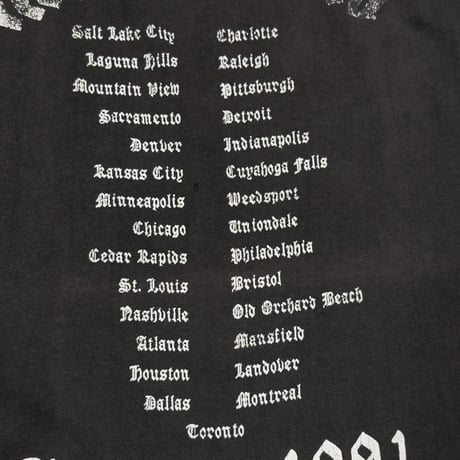 MOTOR HEAD AMERICA TOUR 1991 HANES LARGE 2198