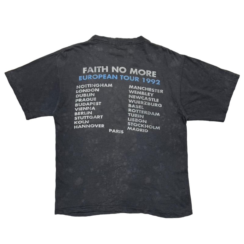 FAITH NO MORE EUROPEAN TOUR 1992 EURO FITS LARG