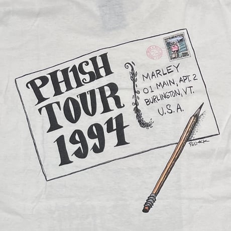 PHISH 1994 TOUR GIANT by TEE JAYS XL 3437