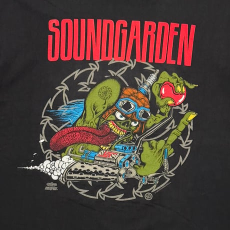 SOUNDGARDEN 1991 BADMOTORFINGER HANES LARGE 3884