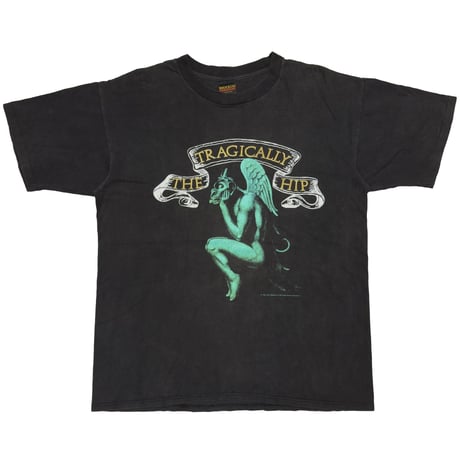 THE TRAGICALLY HIP GARGOYLE TEE BROCKUM XL 9602