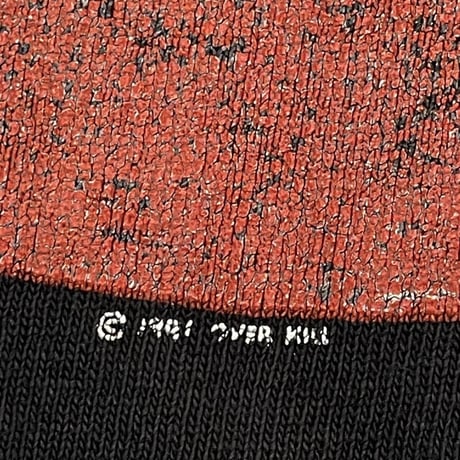 OVER KILL 1991 BLOOD MONEY FRUIT OF THE LOOM LARGE 2077