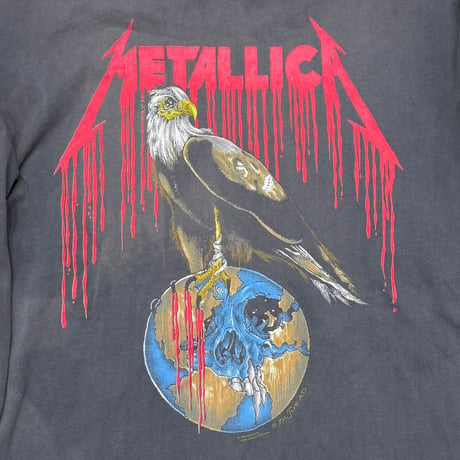 METALLICA PUSHEAD EAGLE EARTH LS HOODIE BROCKUM LARGE 3440
