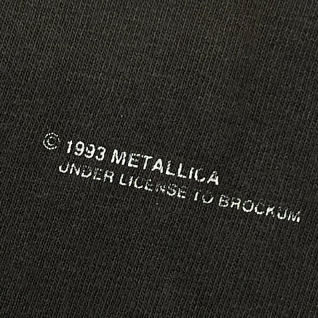 METALLICA 1993 METALLIFUCKINCA TEE BROCKUM LARGE 0631