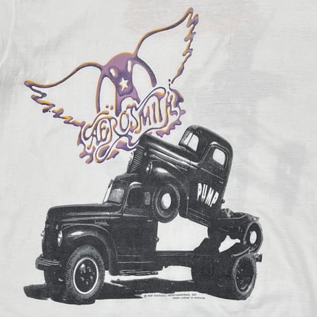 AEROSMITH 1989 PUMP WHITE FITS XL 4913