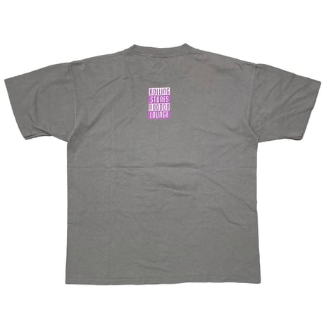 ROLLING STONES PURPLE LIP & SPIKE TONGUE VOODOO LOUNGE CHARCOAL BROCKUM LARGE 5298