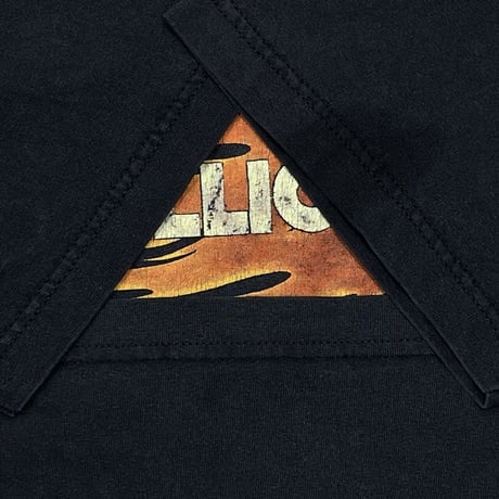 METALLICA SUMMER SHIT FLAME PUSHEAD SKULL GIANT XL 155KH8765
