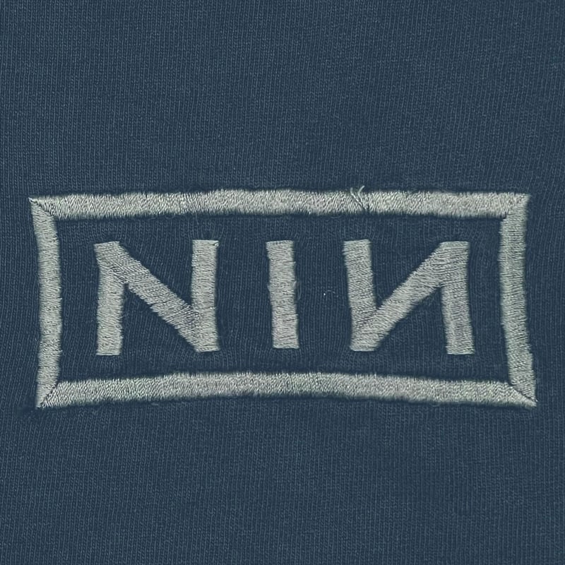 トップス NINE INCH NAILS BOX LOGO XL NINE INCH NAILS NIN BOX LOGO t-shirt XL