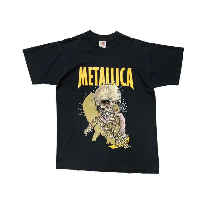 METALLICA 90s PUSHEAD FIXXXER TEEFRUIT OF THE L