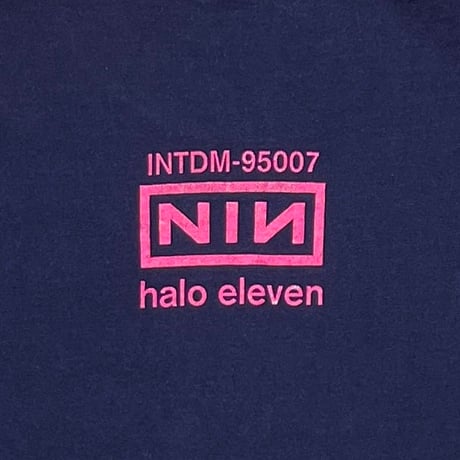 NINE INCH NAILS THE PERFECT DRUG halo eleven NAVY FRUIT OF THE LOOM XL 2750
