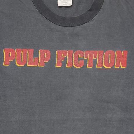 PULP FICTION DOUBLE SIDE TEXT FADED BLACK WINTERLAND XL 1881