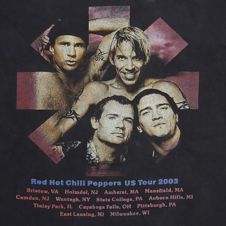 RED HOT CHILI PEPPERS US TOUR 2003 XL 1432