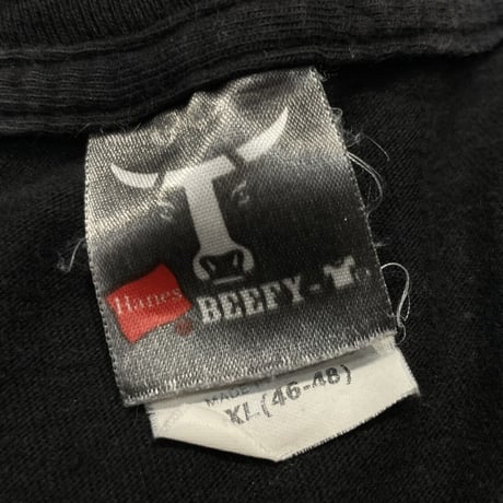 GOOGLE LOGO TEE BLACK HANES XL 9801