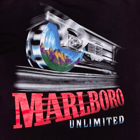 MARLBORO UNLIMITED RAILROAD POCKET TEE XL 7654