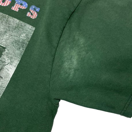 RAGE AGAINST THE MACHINE WE SUPPORT OUR TROOPS GREEN TULTEX XL 8393