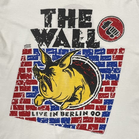 ROGER WATERS THE WALL LIVE IN BERLIN 1990 by PINK FLOYD supported by LEVI'S WHITE LARGE 9307