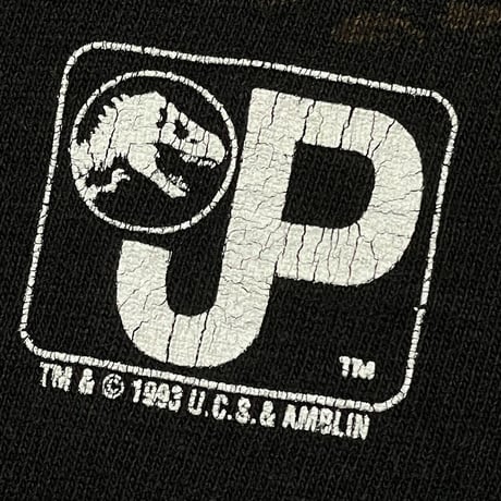 JURASSIC PARK 1993 T-REX HANES LARGE 5827