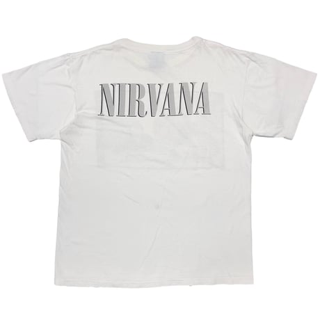 NIRVANA MEMBER PORTRAIT MONOCHROME WHITE  WILD OATS LARGE 8946