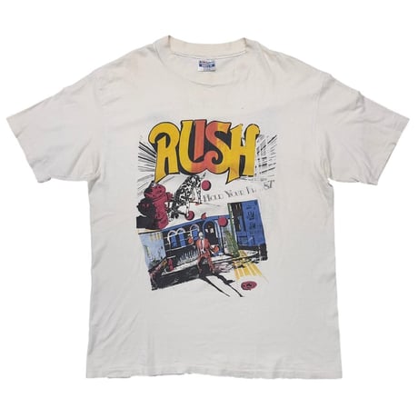 RUSH 1987 HOLD YOUR FIRE US TOUR HANES XL 5118
